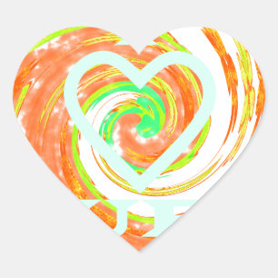 I Liebe Surf: Schönes Blumengestein mit Cooler Tex Herz-Aufkleber