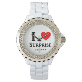 "I Liebe Surprise" - Frauenbeobachtung Armbanduhr