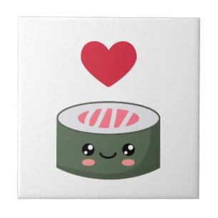 I Liebe Sushi Fliese