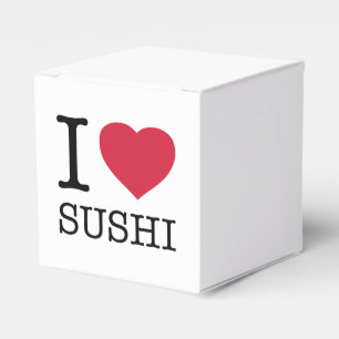 I LIEBE SUSHI GESCHENKSCHACHTEL