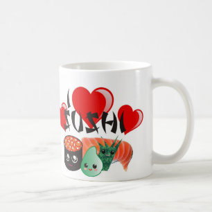 I Liebe-Sushi Tasse