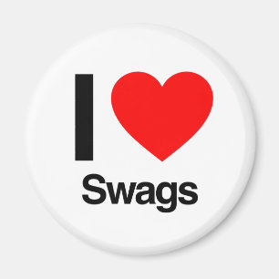 i Liebe swags Magnet