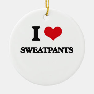 I Liebe Sweatpants Keramikornament