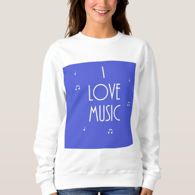 i LIEBE Sweatshirt (Vorderseite)