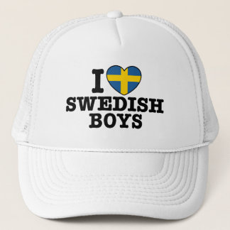I Liebe Swedish Boys Truckerkappe