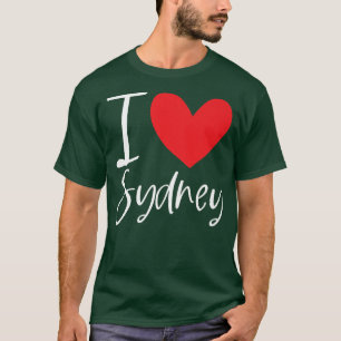 I Liebe Sydney Name Personalisiert Girl Beste Freu T-Shirt