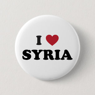 I Liebe Syrien Button