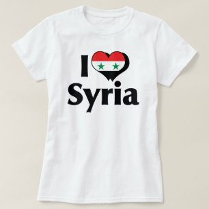 I Liebe Syrien Flag Shirt