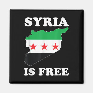 I Liebe Syrien ist eine neue syrische Flagge Magnet