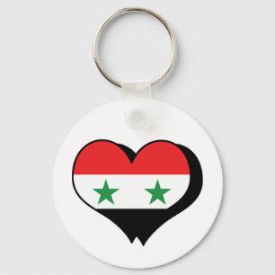 I Liebe Syrien Schlüsselanhänger
