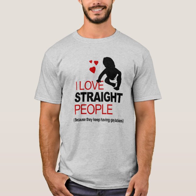 I Liebe T-Shirt (Vorderseite)