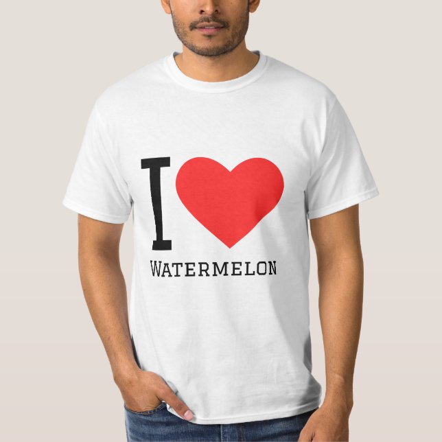 I LIEBE T-Shirt (Vorderseite)