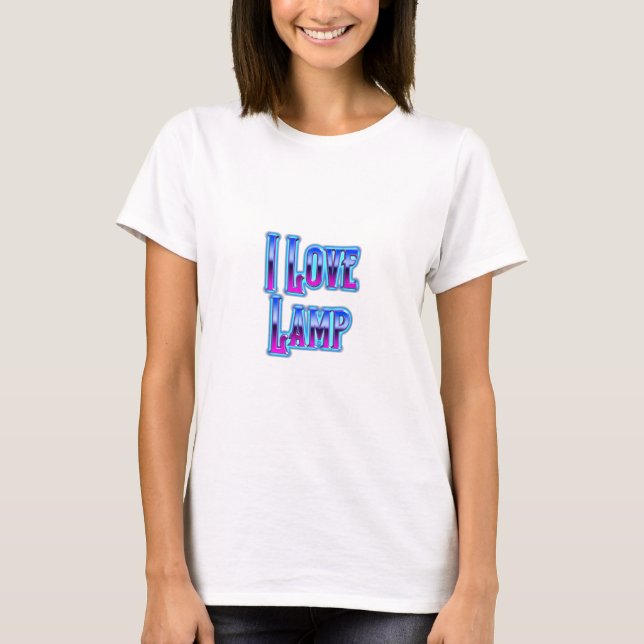 I LIEBE T-Shirt (Vorderseite)