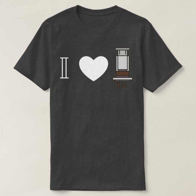 I LIEBE T-Shirt (Design vorne)