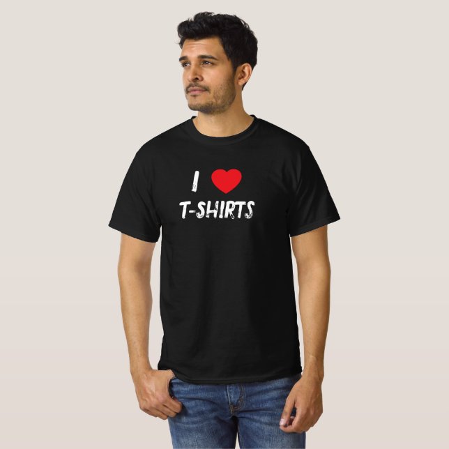 I LIEBE T - SHIRT T - SHIRT (Vorne ganz)