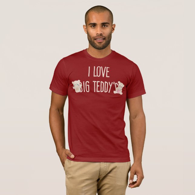 I Liebe-T-Shirt T-Shirt (Vorne ganz)