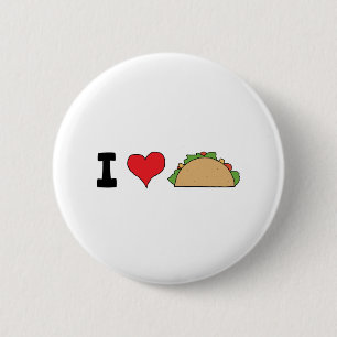 I Liebe Taco Clip Art Mexican Doodles Cartoon Taco Button