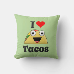 I Liebe Tacos Kissen