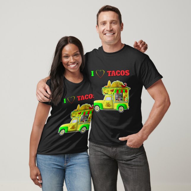 I Liebe Tacos Little Taco LKW Shirts (Unisex)