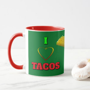I Liebe Tacos Little Yellow Taco Truck Tasse