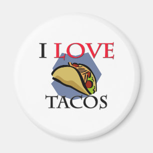 I Liebe Tacos Magnet