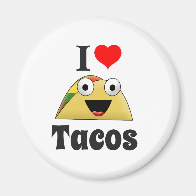 I Liebe Tacos Magnet
