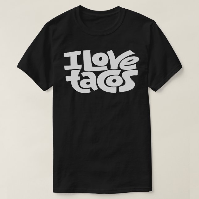I Liebe Tacos T-Shirt (Design vorne)