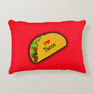 I Liebe Tacos Zierkissen