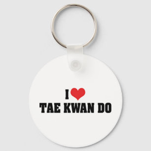 I Liebe Tae Kwan Do Schlüsselanhänger