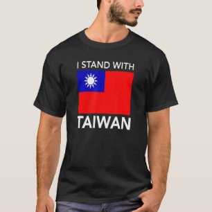 I Liebe Taiwan Flaggen Taiwanesisch Stolz I Stand T-Shirt