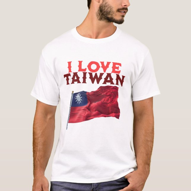 I Liebe Taiwan T-Shirt (Vorderseite)