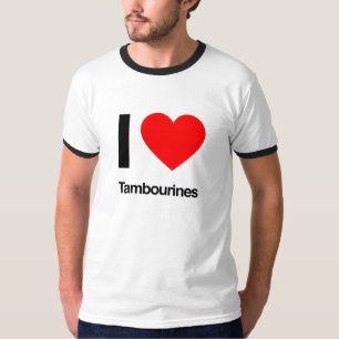 i Liebe Tambourine T-Shirt