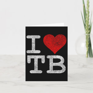 I Liebe Tampa Bay I Herbst Tb Florida Football Karte