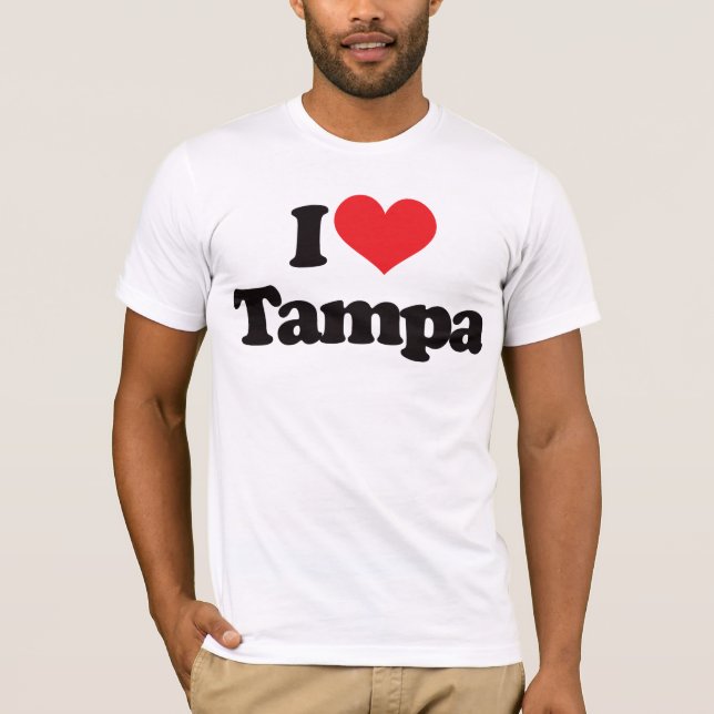 I Liebe Tampa T-Shirt (Vorderseite)