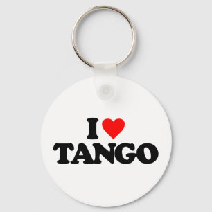 I LIEBE TANGO SCHLÜSSELANHÄNGER