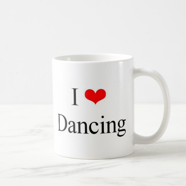 I Liebe-Tanzen Tasse (Rechts)