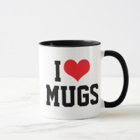 I Liebe Tasse - Caffee Tasse Glassware Sammlergesc