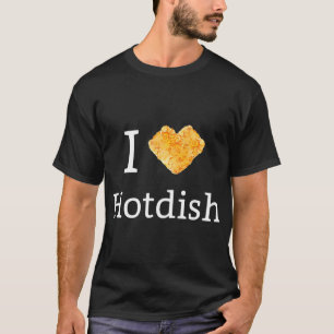 I Liebe Tater Tot Hotdish Minnesota Pride Feinschm T-Shirt