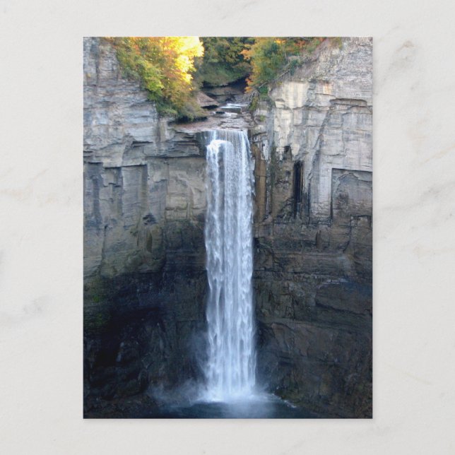 I Liebe Taughannock Falls Postkarte (Vorderseite)