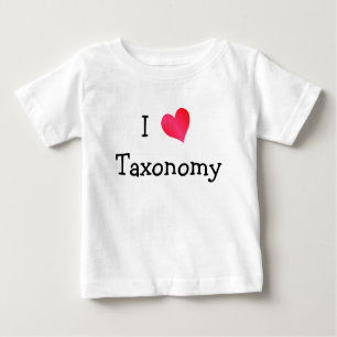 I Liebe Taxonomie Baby T-shirt
