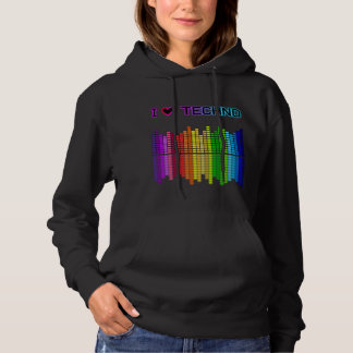 I Liebe Techno Hoodie