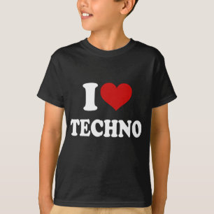I Liebe Techno T-Shirt