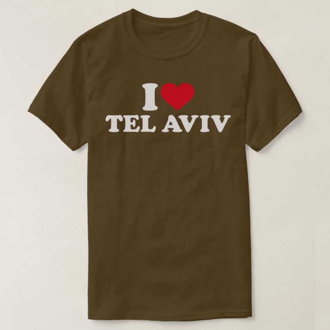 I Liebe Tel Aviv T-Shirt (Design vorne)