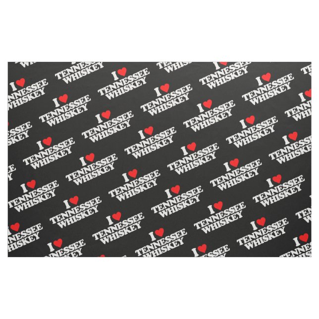 I LIEBE-TENNESSEE-WHISKY STOFF (Fat Quarter (45,7 x 55,9 cm))