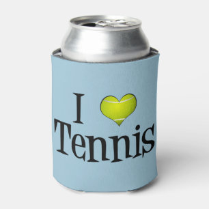 I Liebe Tennis Dosenkühler