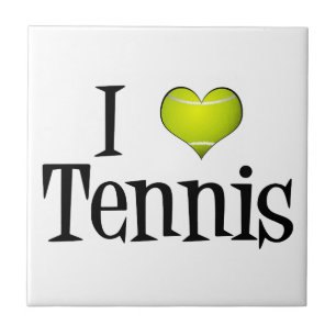 I Liebe Tennis Fliese