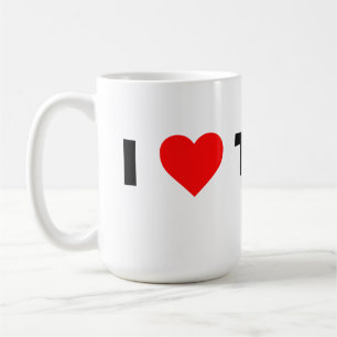 I Liebe Tennis Kaffeetasse