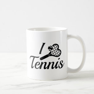 I Liebe Tennis Kaffeetasse