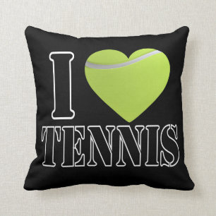 I Liebe-Tennis-Kissen Kissen