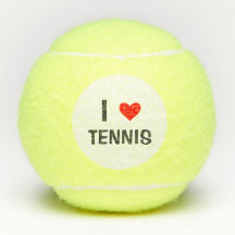 I Liebe Tennis Red Heart Sports